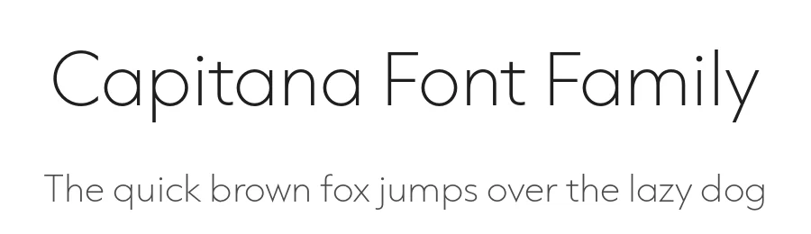 Capitana Font Family by floodfonts — Sans Serif Font