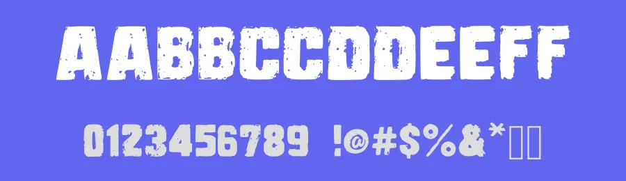 Capo Armor Display Font by Krakograff — Display Font — thumbnail 3