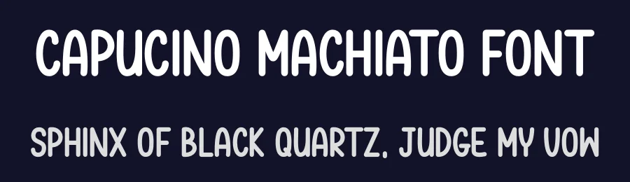 Capucino Machiato Font by DN Creative — Display Font — thumbnail 2