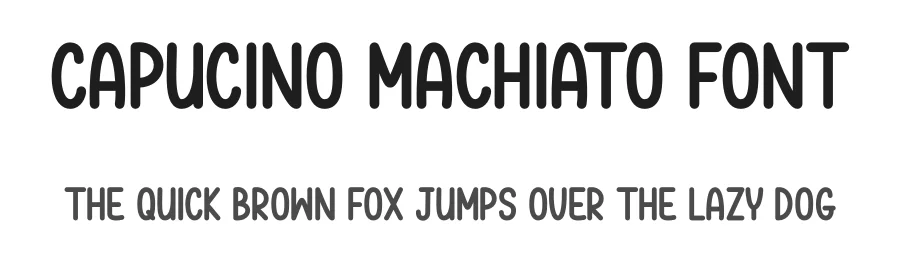 Capucino Machiato Font by DN Creative — Display Font