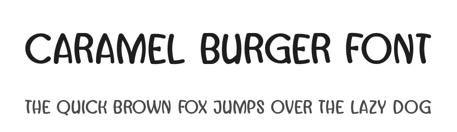 Caramel Burger Font by edricstudio — Display Font