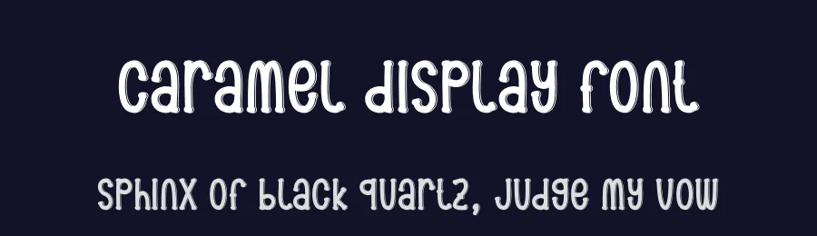 Caramel Display Font by andikastudio — Display Font — thumbnail 2