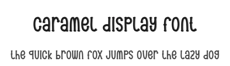 Caramel Display Font by andikastudio — Display Font