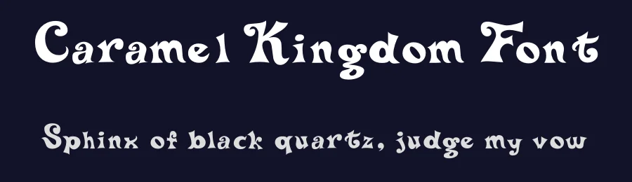 Caramel Kingdom Font by HipFonts — Display Font — thumbnail 2