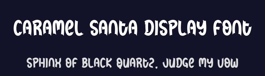 Caramel Santa Display Font by andikastudio — Display Font — thumbnail 2