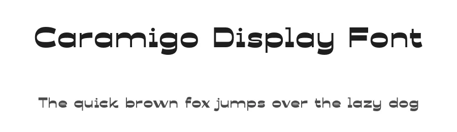 Caramigo Display Font by hishand studio — Display Font