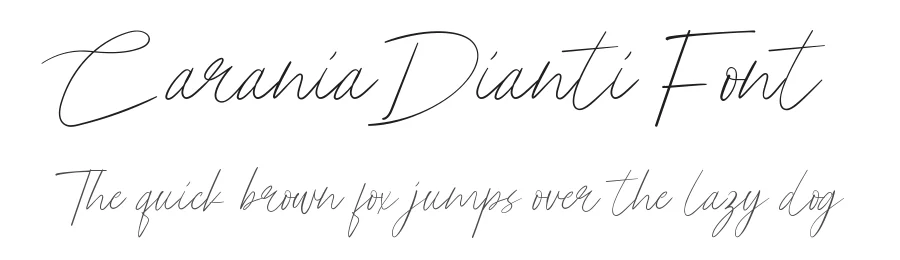 Carania Dianti Font by nihstudio — Display Font