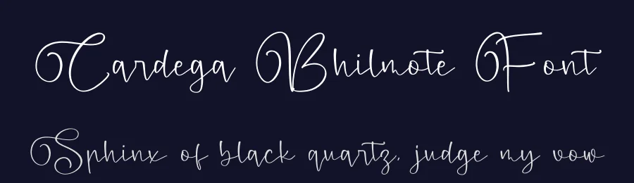 Cardega Bhilmote Font by letterfabric — Script Handwritten Font — thumbnail 2