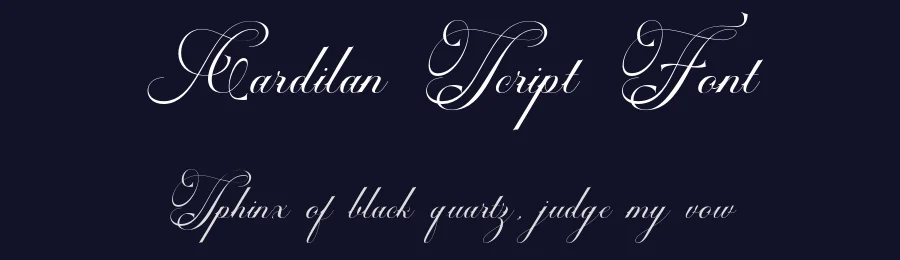 Cardilan Script Font by Romi Rahmadi — Script Handwritten Font — thumbnail 2