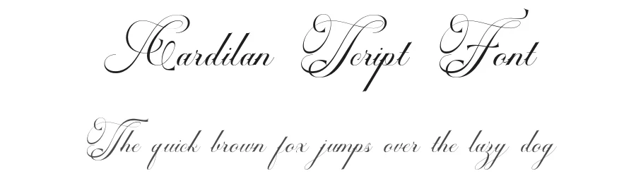 Cardilan Script Font by Romi Rahmadi — Script Handwritten Font