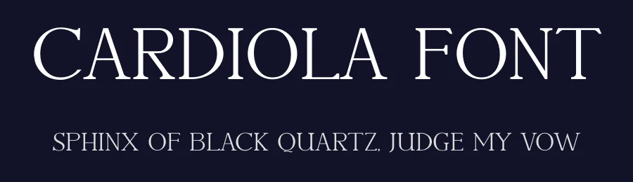 Cardiola Font by TypeLogue — Serif Font — thumbnail 2