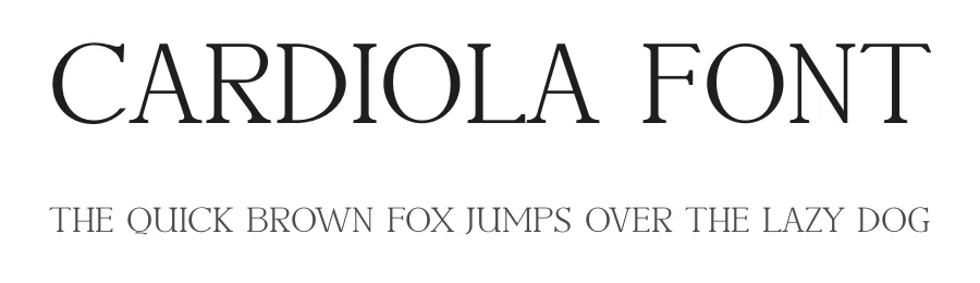 Cardiola Font by TypeLogue — Serif Font