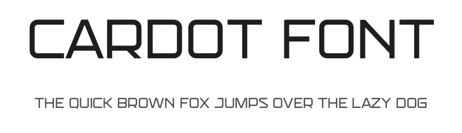 Cardot Font by Marvadesign — Display Font