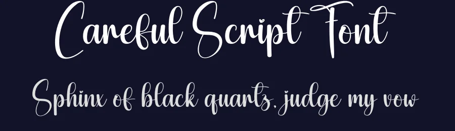 Careful Script Font by andikastudio — Script Handwritten Font — thumbnail 2