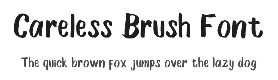 Careless Brush Font by Aldi Wangsadipa — Script Handwritten Font