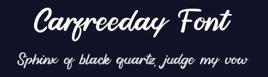 Carfreeday Font by kateengciu — Script Handwritten Font — thumbnail 2