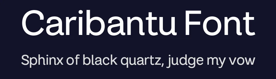 Caribantu Font by Lamatype — Sans Serif Font — thumbnail 2