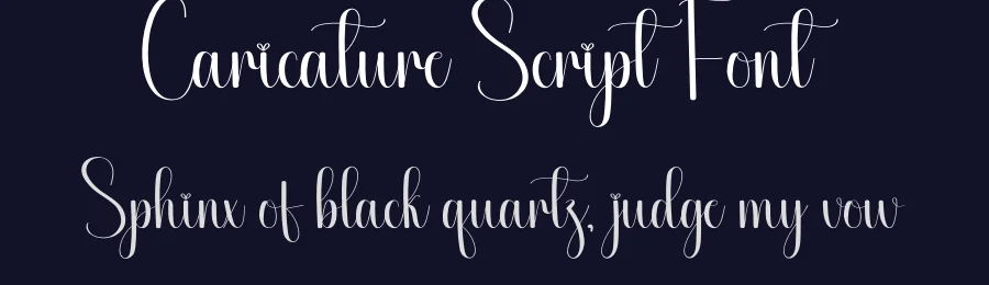 Caricature Script Font by creativeletter — Script Handwritten Font — thumbnail 2