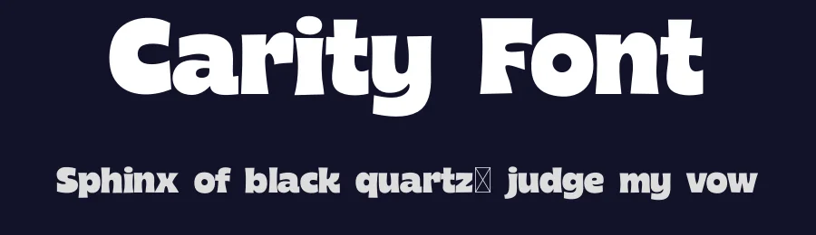 Carity Font by Koplexsstudio — Display Font — thumbnail 2