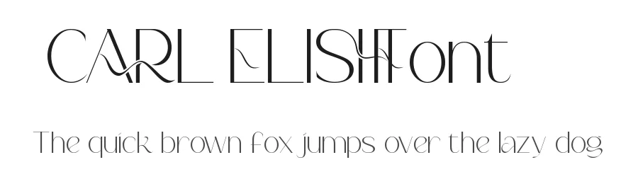 Carl Elish Font by nihstudio — Sans Serif Font