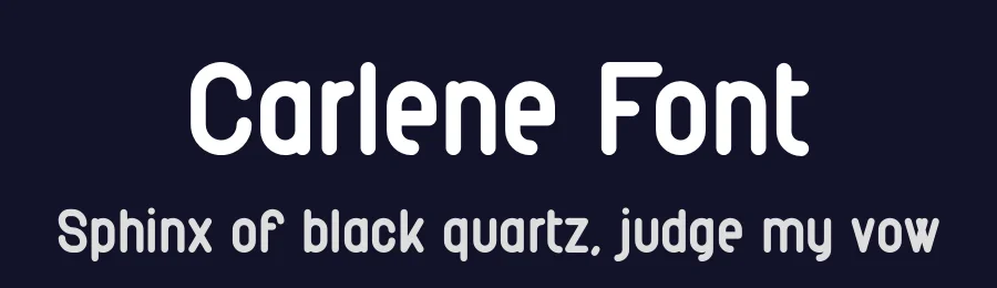 Carlene Font by vpcreativeshop — Display Font — thumbnail 2