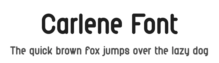 Carlene Font by vpcreativeshop — Display Font