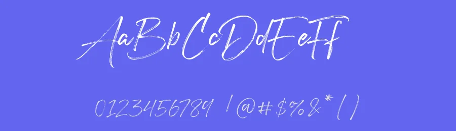 Carliman Handbrushed Calligraphy Font by balpirick — Script Handwritten Font — thumbnail 3