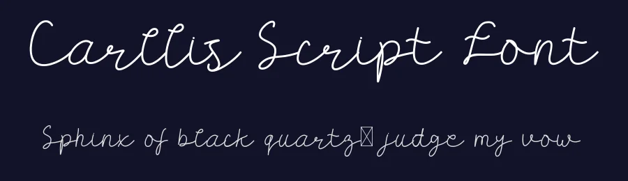 Carllis Script Font by edricstudio — Script Handwritten Font — thumbnail 2