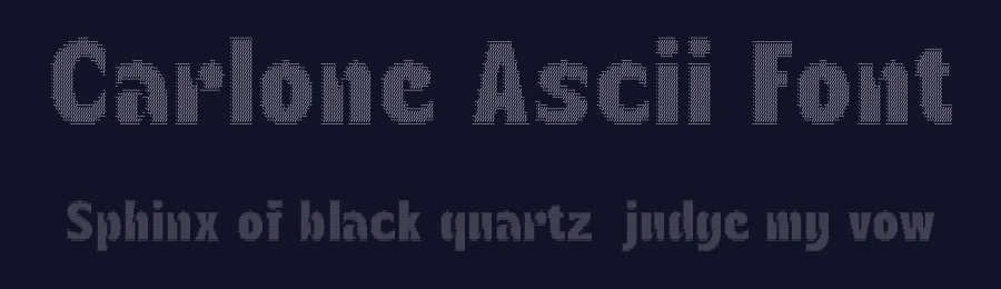 Carlone Ascii Font by craftsupplyco — Sans Serif Font — thumbnail 2