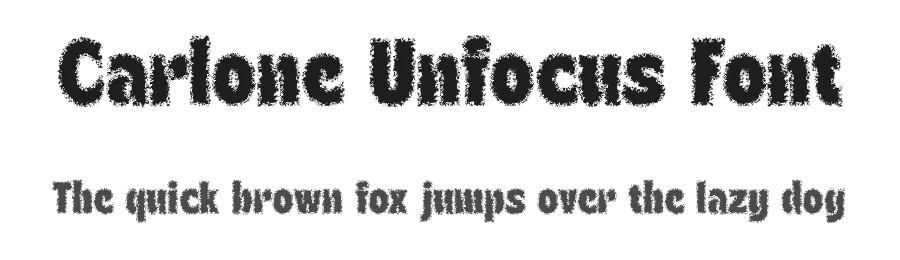 Carlone Unfocus Font by craftsupplyco — Display Font