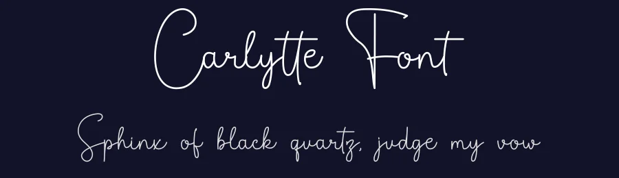 Carlytte Font by Galatamen — Script Handwritten Font — thumbnail 2