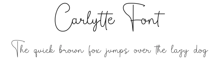 Carlytte Font by Galatamen — Script Handwritten Font