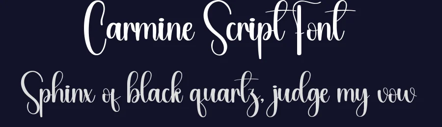 Carmine Script Font by andikastudio — Script Handwritten Font — thumbnail 2