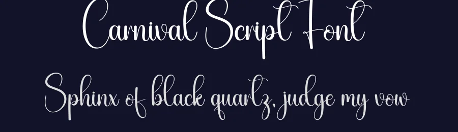Carnival Script Font by creativeletter — Script Handwritten Font — thumbnail 2