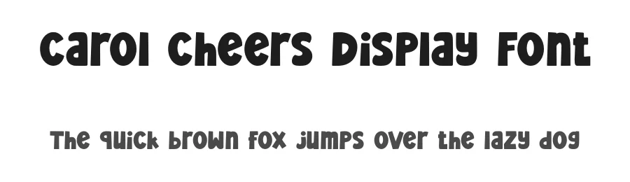 Carol Cheers Display Font by Siapgraph — Display Font