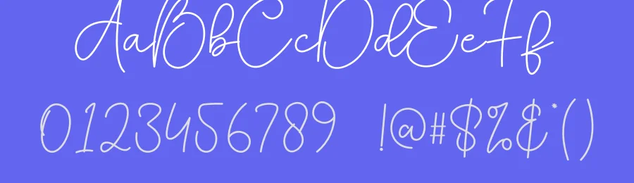 Carolina Script Font by creativeletter — Script Handwritten Font — thumbnail 3