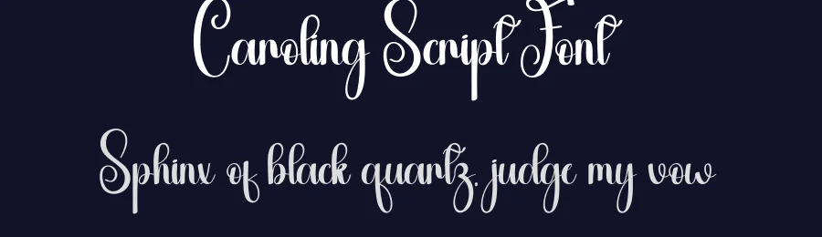 Caroling Script Font by andikastudio — Script Handwritten Font — thumbnail 2