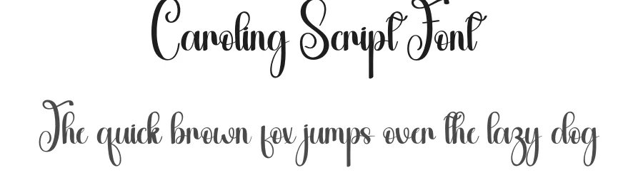 Caroling Script Font by andikastudio — Script Handwritten Font
