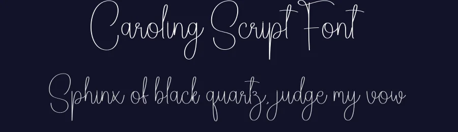 Caroling Script Font by andikastudio — Script Handwritten Font — thumbnail 2