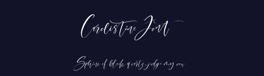 Carolistine Font by metafontsy — Script Handwritten Font — thumbnail 2