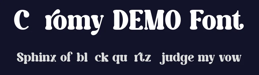 Caromy DEMO Font by Fontliner — Display Font — thumbnail 2