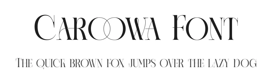 Caroowa Font by timelesstype.co — Serif Font