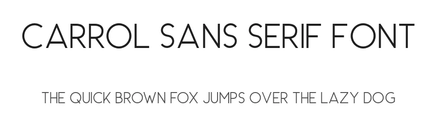 Carrol Sans Serif Font by Saridezra — Sans Serif Font