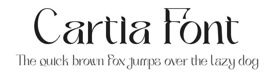 Cartia Font by Thomas Aradea — Serif Font