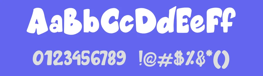 Cartoon Cookies Display Font by fontkong — Display Font — thumbnail 3