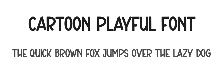 Cartoon Playful Font by creativeletter — Decorative Font