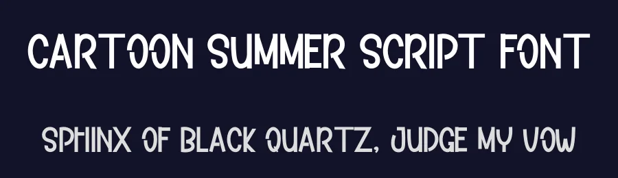 Cartoon Summer Script Font by inermediaSTUDIO — Display Font — thumbnail 2