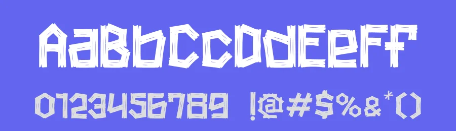 Carved Lines Wooden Font by PutraCetol Studio — Display Font — thumbnail 3