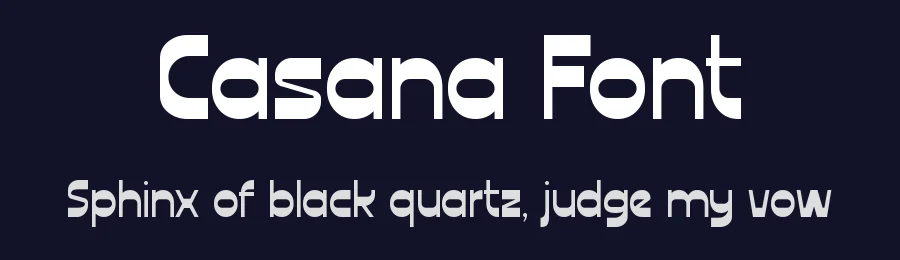 Casana Font by Rautan Studio — Decorative Font — thumbnail 2