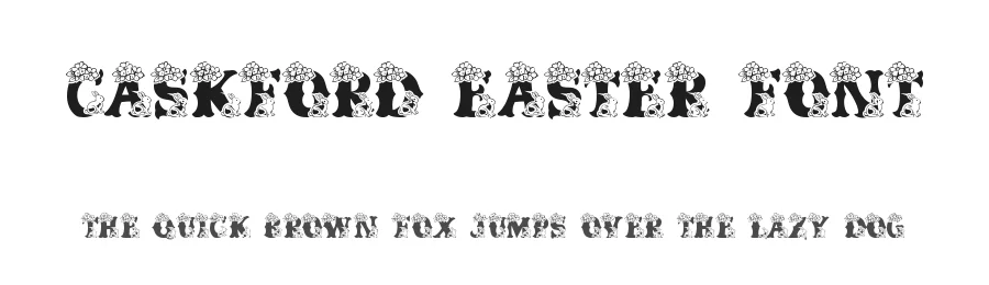 Caskford Easter Font by Dmletter studio — Display Font